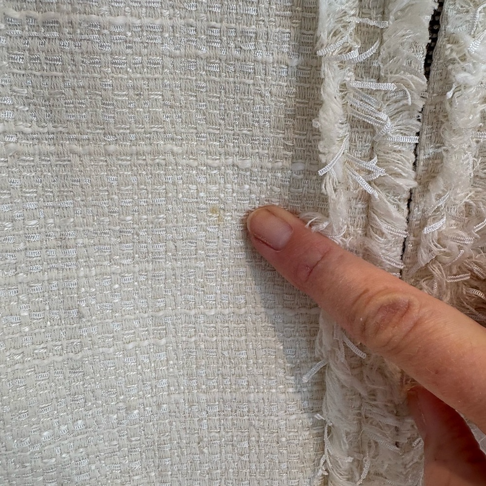 Talbots Textured Cream Blazer - Picture 7 of 7